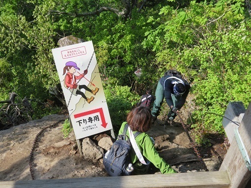 三徳山投入堂 下山専用があり安心です.jpg