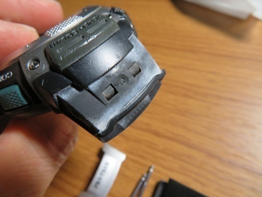 CASIO時計バンド キレイになりました.jpg