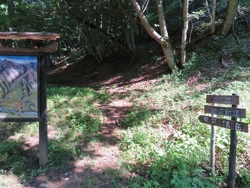 西沢渓谷 あら?こんな所に近丸新道の入口が出来てる?.jpg
