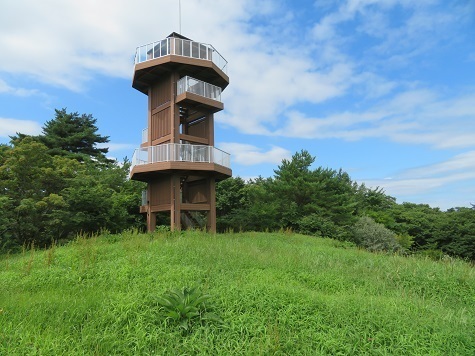 不習岳 展望台と山頂台地に.jpg