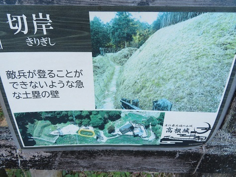 高根山住常光寺 高根城の仕掛け 切岸.jpg