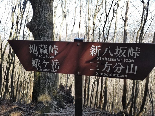 パノラマ台~蛾岳 こんな標識も.jpg